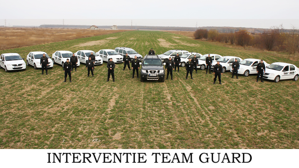 Agenti Team Guard si echipaje de interventie rapida