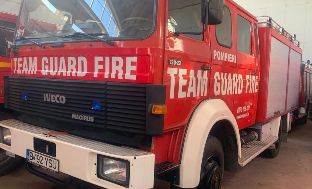 Servicii de pompieri servanti de la Team Guard